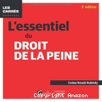 L'essentiel du droit de la peine vignette